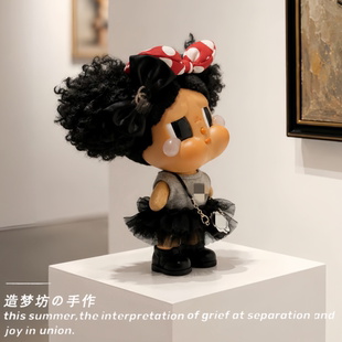 哭娃衣服黑妹crybaby服装哭娃娃衣泡泡玛特搪胶挂件恋夏一族服装