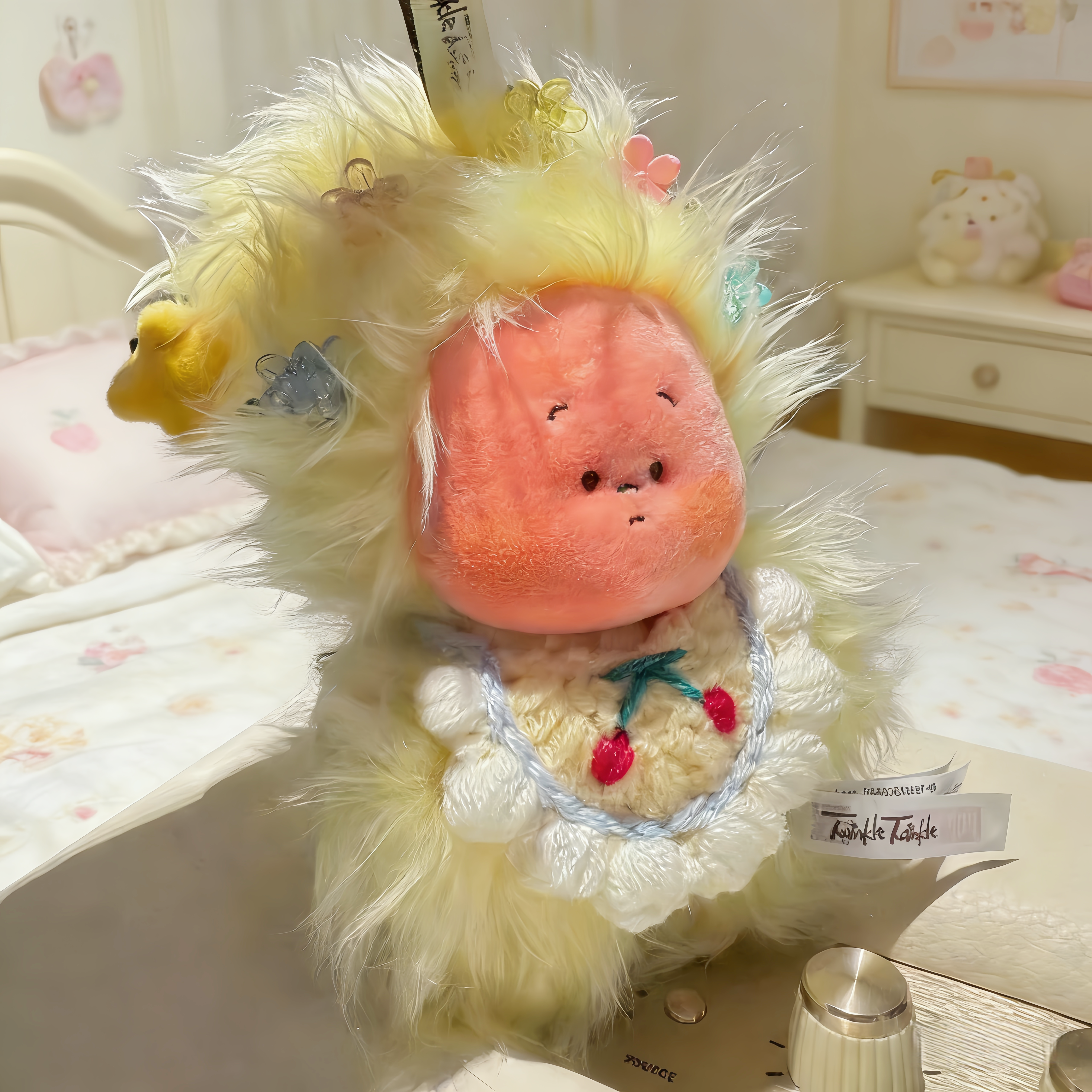 一二三代星星人娃衣大风中凌乱新年衣服坏脾气娃娃毛绒挂件配饰