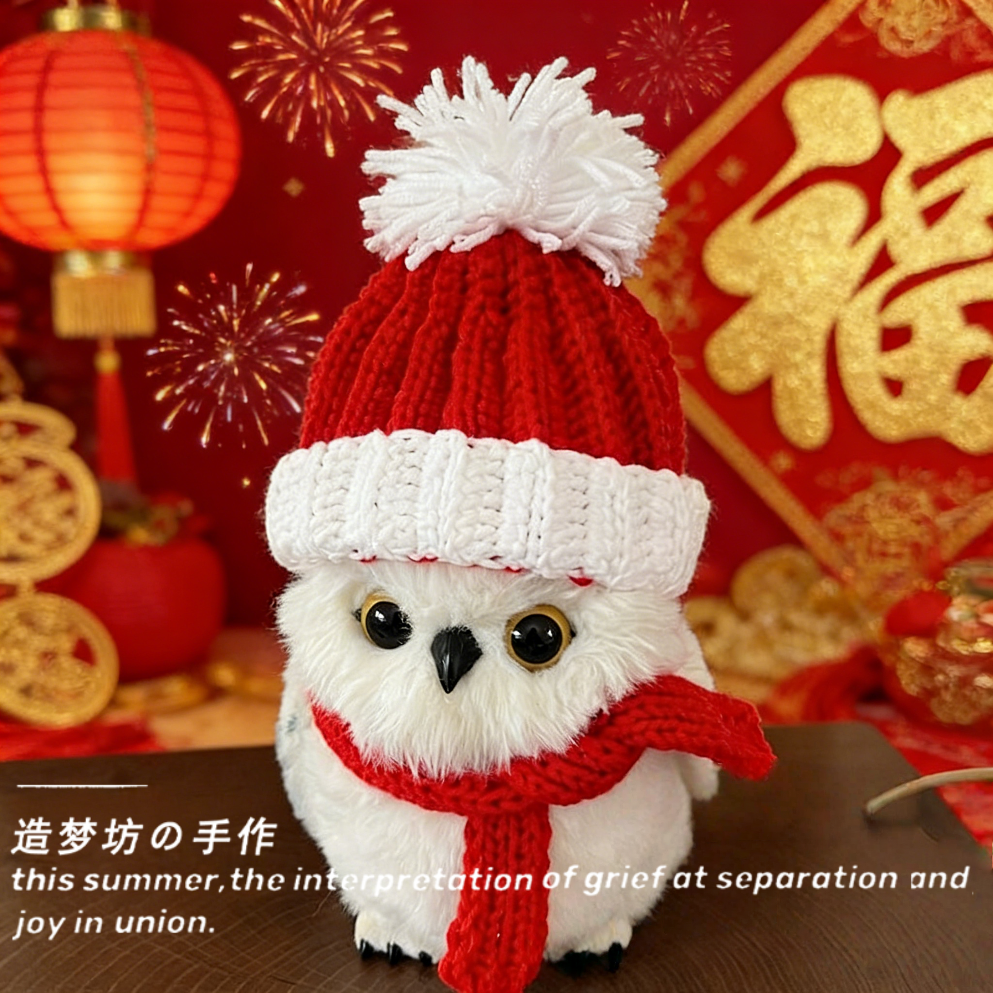 海德薇猫头鹰衣服环球影城哈利波特站肩娃衣新年玩偶公仔帽子配饰,模玩/动漫/周边/娃圈三坑/桌游,棉花娃娃/毛绒玩具娃衣,淘宝优惠券,粉丝福利购,淘宝优惠卷