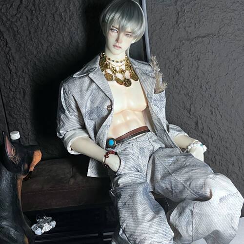 适用于BJD75叔娃衣时尚阔