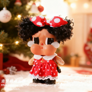 CRYBABY哭娃度假Vacation搪胶恋夏一族圣诞娃衣新年裙子过年衣服