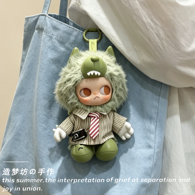 适配I'm Zsiga系列娃衣搪胶挂件直率不羁神秘真诚任性嘎子姐衣服