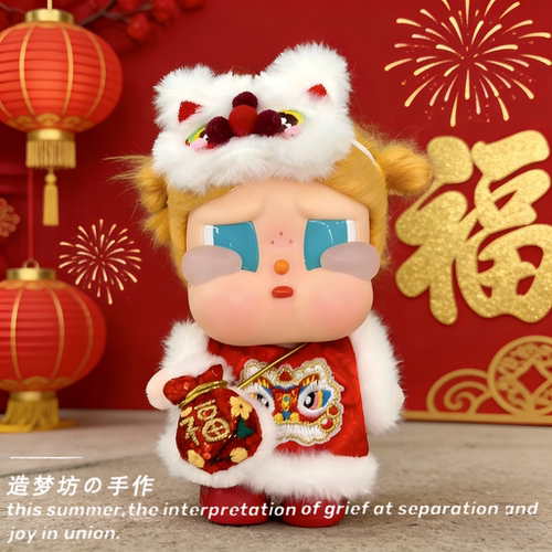 CRYBABY娃衣新年哭娃度假Vacation搪胶咕噜咕噜裙子圣诞衣服沙滩