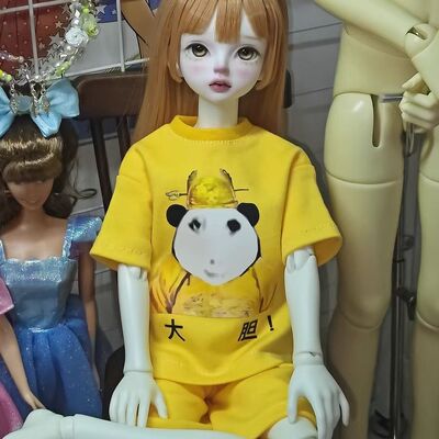 适用于新款BJD娃衣龙图皇
