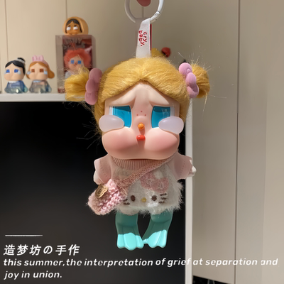 泡泡玛特度假系列哭娃搪胶娃衣咕噜咕噜服装crybaby vacation衣服