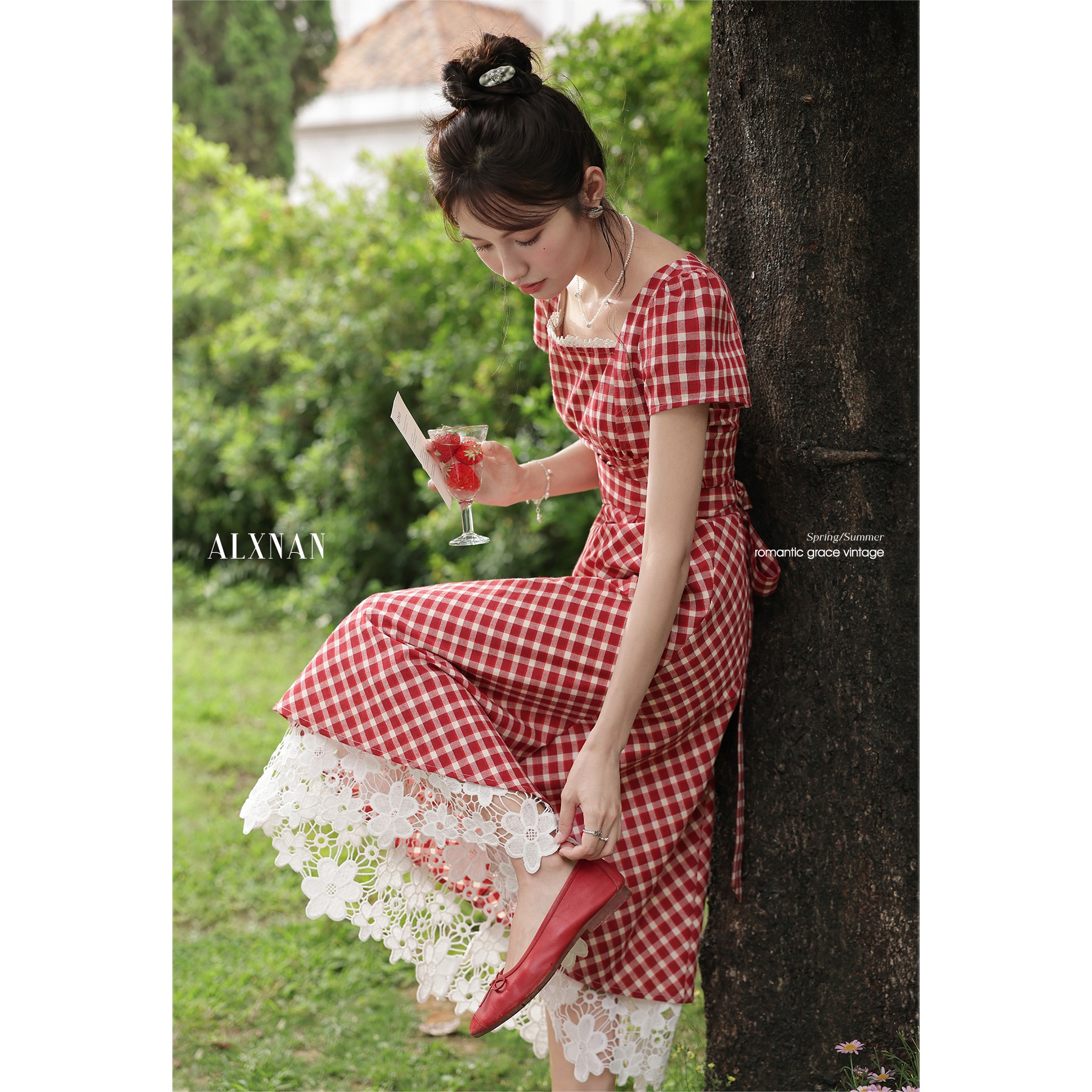 鹿向南「红格绮梦」法式