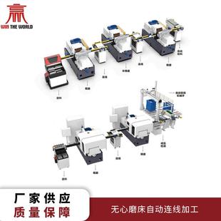 自动化设备厂家直供无心磨床自动连线加工