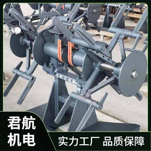 重型埋弧焊丝放线架新款卧式式双头放线架