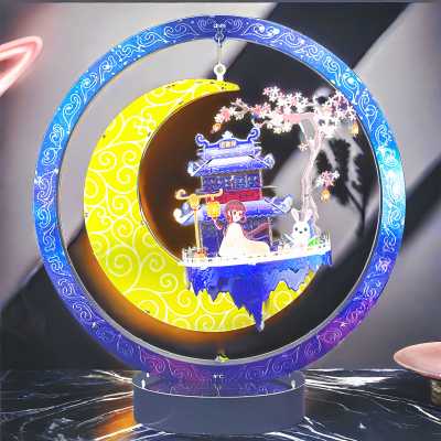 立体金属艺术礼物积木嫦娥广寒宫