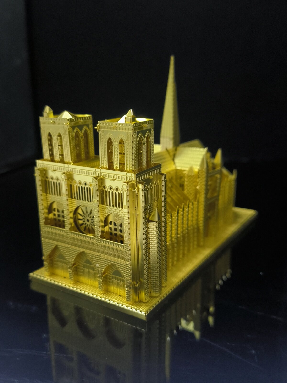 수백 개의 고대 건물 3D 입체 금속 핫 판매 퍼즐 DIY 수제 교육 조립 모델 성인 장난감