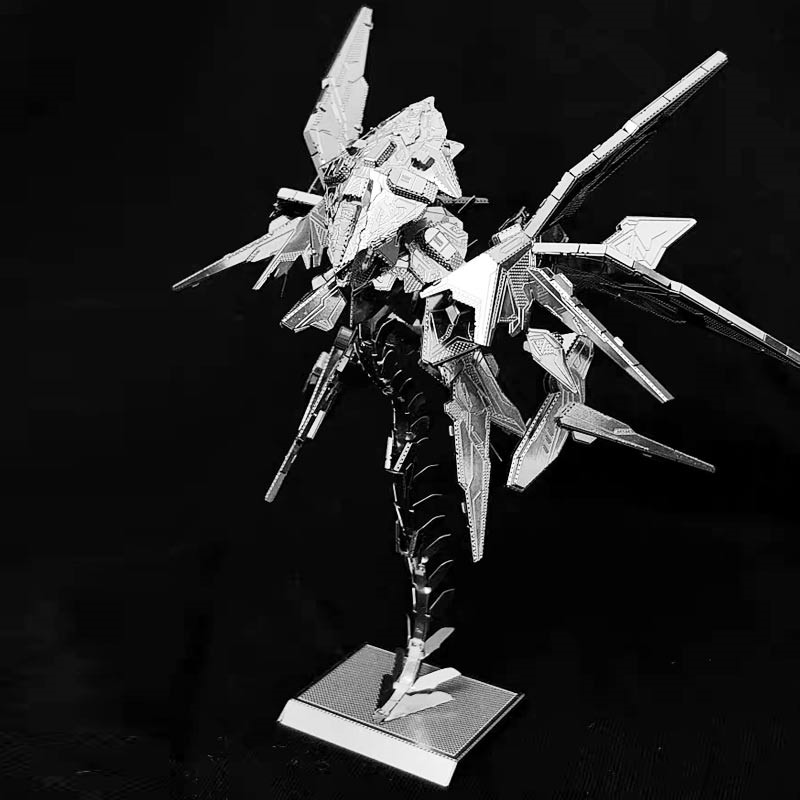 种花家爱全金属diy迷你拼装模型