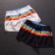 blocking 男士 simple Color casual shorts拼色简约休闲薄款 短裤