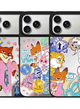 CASETiIFiY联名疯狂动物城16pro适用iphone17promax苹果15plus手机壳情侣卡通14防摔13可爱12磁吸华强北平替