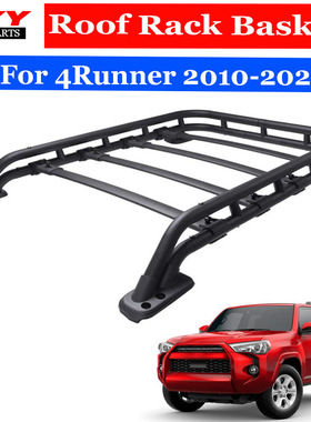 跨境适用于超霸2010-2024车顶框行李架TRD改装4Runner越野皮卡框