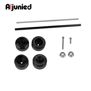 适用雅马哈MT07 XSR700改装件防摔保护球前后轮杆轮轴车身保护杠