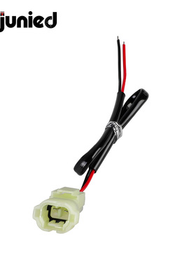 适用本田NX500 CB400X CBR650F改装电源线插头连接线辅助转换线