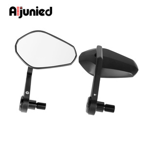 适用雅马哈MT07 XJ6 MT10 SP摩托车后视镜倒车镜改装手把镜车把镜