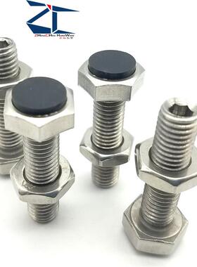 TDC01带聚氨酯止动螺栓型 固定缓冲动螺栓 内六角型USTH5-15/20