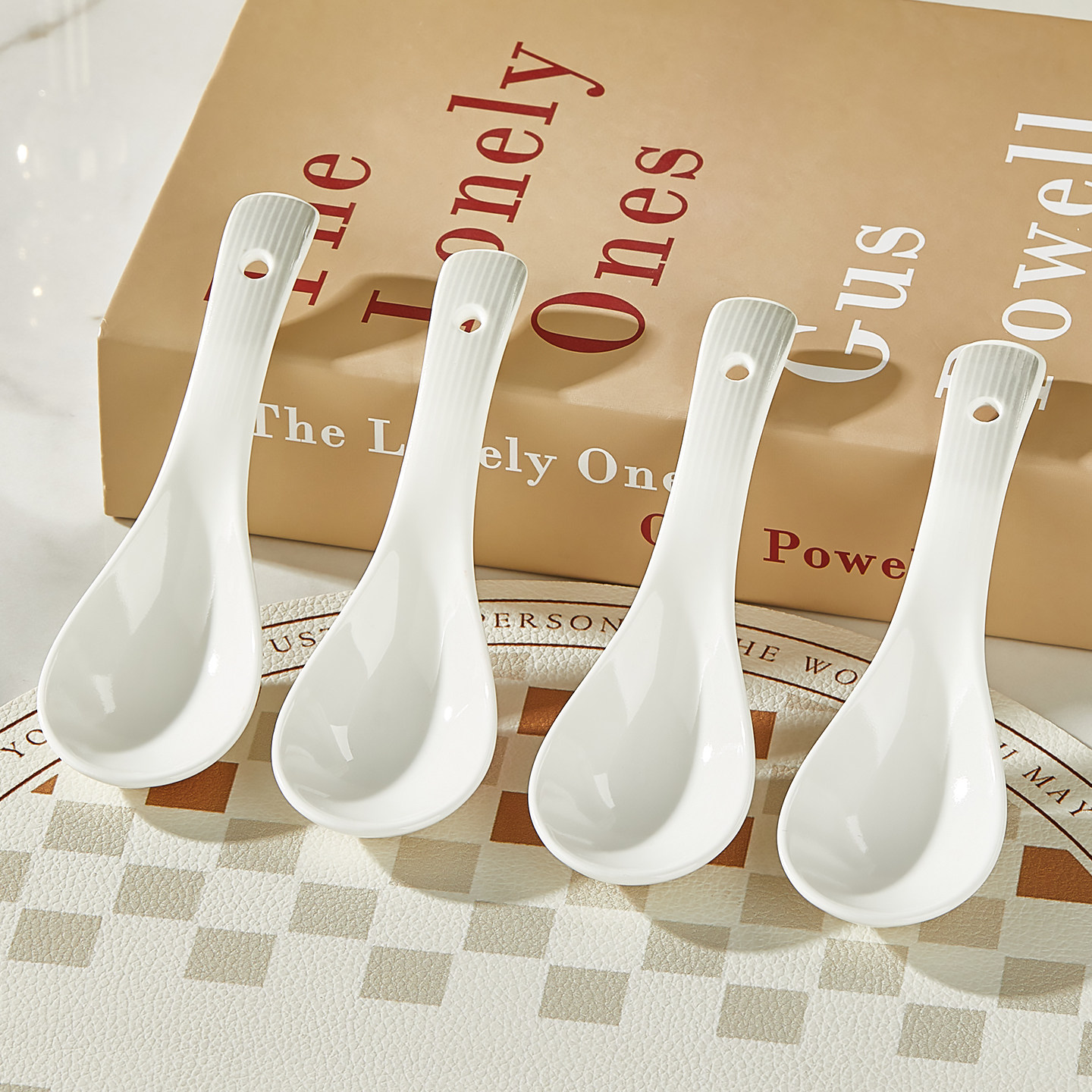 景德镇陶瓷勺子家用2026新款高颜值创意简约调羹勺子小汤勺大汤勺,餐饮具,助食筷子/勺子套装,淘宝优惠券,粉丝福利购,淘宝优惠卷