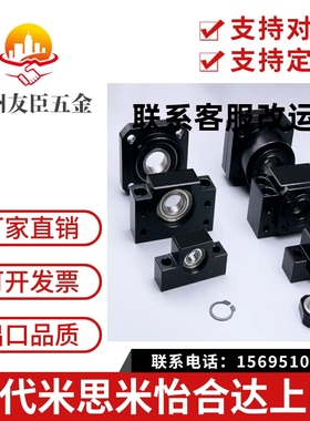 标准滚珠丝杆侧/支撑侧 TSPB SPBF 10 12 15 20 25