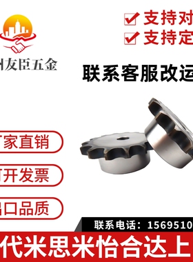 50B 链轮日标10A45钢链轮10齿11/12/13/14/15/16/17/18-30齿