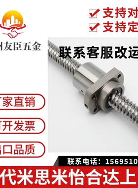 滚珠丝杆TBI精密丝杠滚珠螺母法兰螺母帽SFUR2005机床丝杆SFU1605