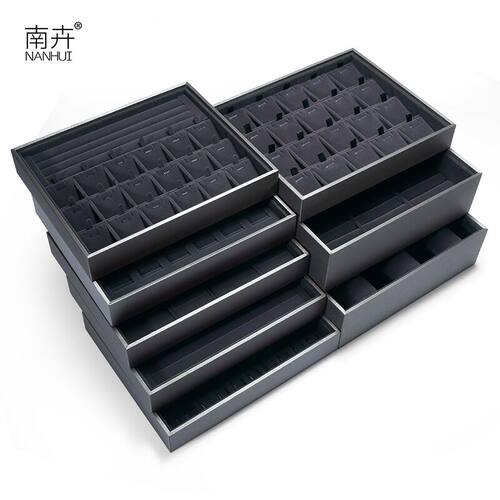 南卉大容量翻盖首饰收纳盒