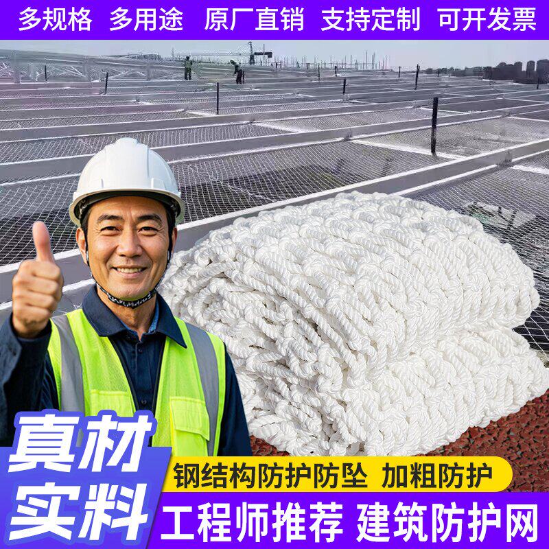 建筑工地防护网钢结构防坠网平网