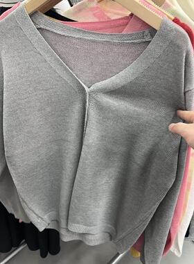 MO&ROSY 【霜兰调】 简约针织开衫外套MR327W108