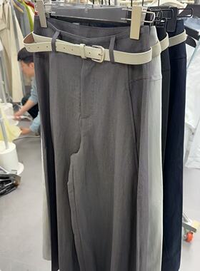 MO&ROSY 【甜樱朗姆】 个性百搭时尚休闲裤MR327X119