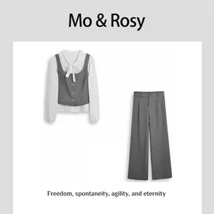 盛夏物语 入驻首秀 MO&ROSY 三件套MR327H016 气质百搭个性