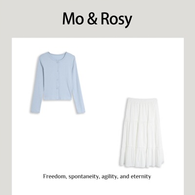 【入驻首秀】MO&ROSY【诗逸人生】温柔气质套装裙MR327W100