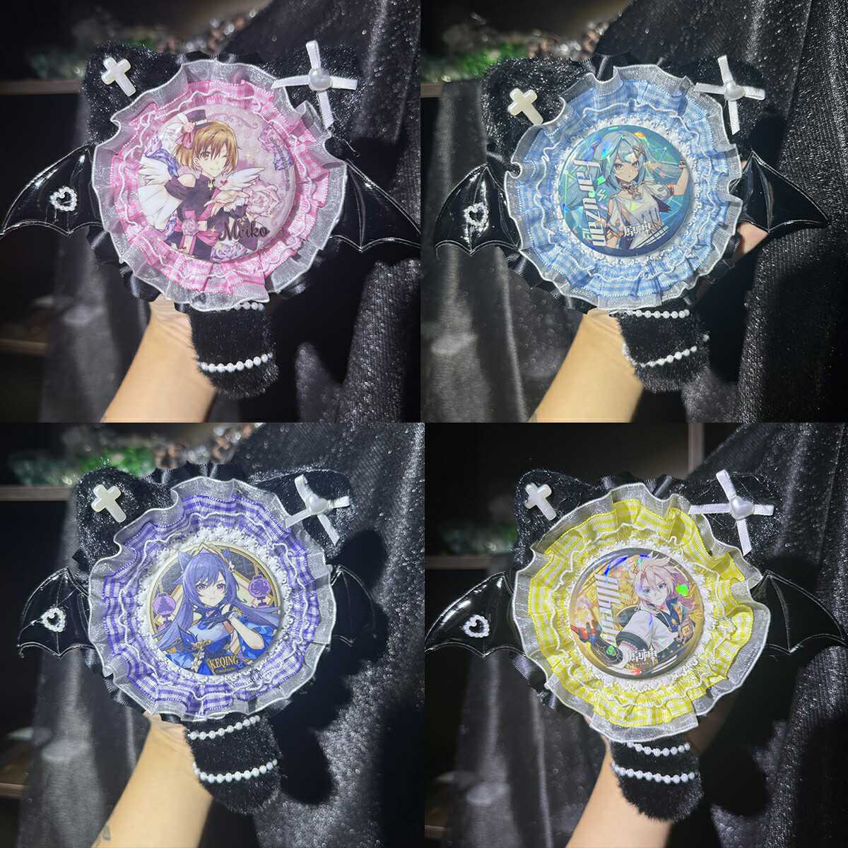 原创傲慢天使日系华丽可爱胸针