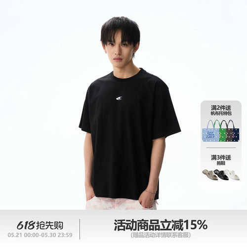 LML燕尾LOGO3M立体反光标短袖