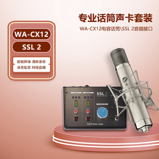 Audio 电容话筒声卡套装 新品 CX12 Warm