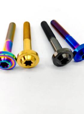 TC4钛合金螺丝-飞碟头内梅花-M6系列头宽14高比强10.9级耐蚀HLMET