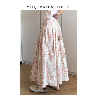 碎花半身裙女夏季大尺码