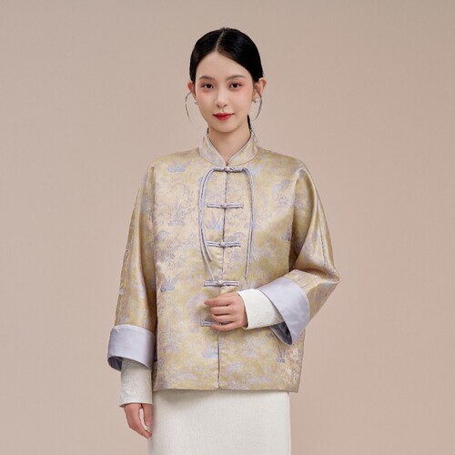 东方甄选新中式知清衍外套