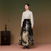 早秋穿搭秋装 东方甄选新中式 长离序马面裙国风半身裙女装 衣服服饰