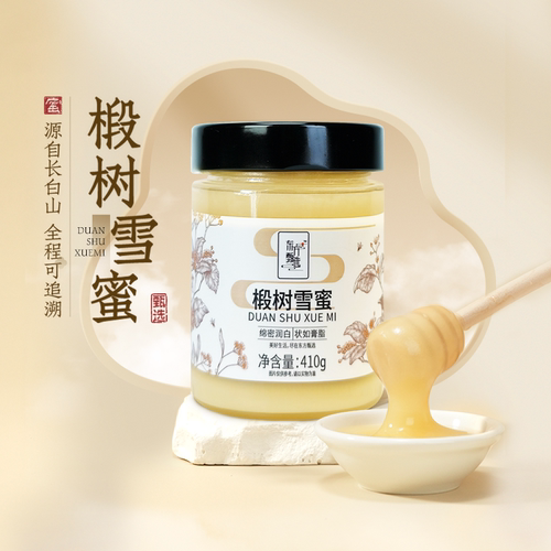 东方甄选椴树雪蜜410g/瓶蜂蜜