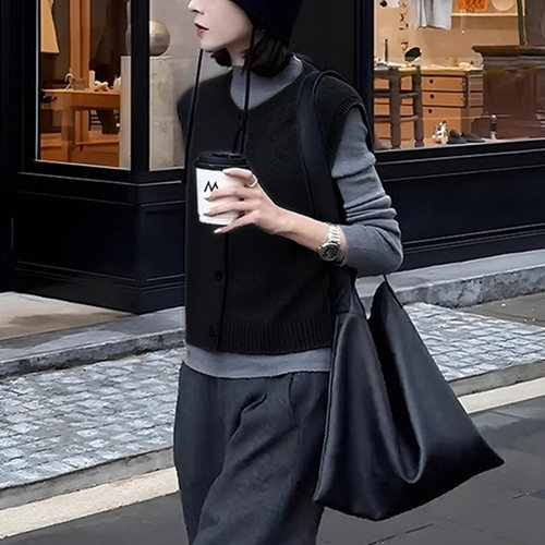 显瘦百搭打底衫上衣两件套装