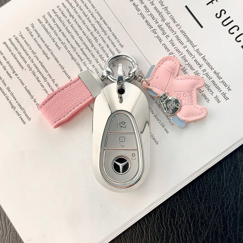 奔驰新C级C260L钥匙套新款C200L女GLC300L扣24款e300L迈巴赫e260