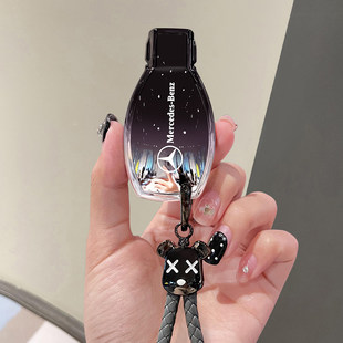 奔驰gla200钥匙套c200l扣b200车cla220壳c180l老款a180女士glc260