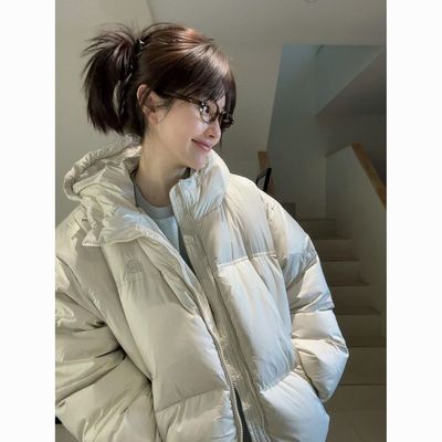 冬季新款韩系连帽羽绒棉