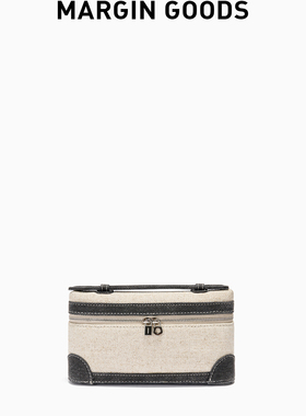 Margin Goods· Box Bag纱卡亚麻拼接盒子包手提包