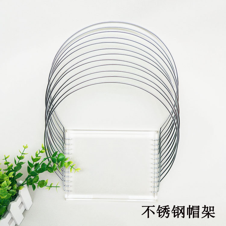 不锈钢泳帽架成人泳帽展示架游泳馆帽撑亚克力12圈帽子架泳衣架子