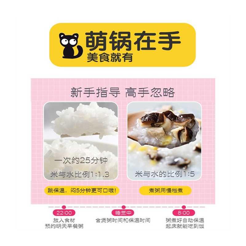 小炖锅电1-2人全自动家用电炖锅宝宝婴儿辅食煲粥锅宿舍煮粥神器
