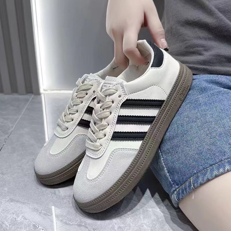 爆款女款2023新款秋季平底板鞋休闲百搭薄款洋派学生女鞋单棉鞋,女鞋,帆布鞋,淘宝优惠券,粉丝福利购,淘宝优惠卷