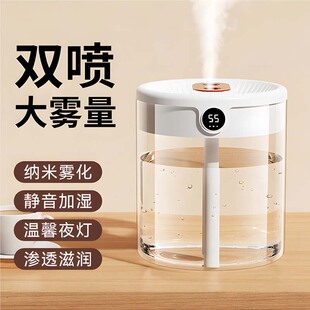 加湿器大雾量雾化器家用客厅卧室保湿小型静音净化空气消毒喷雾器