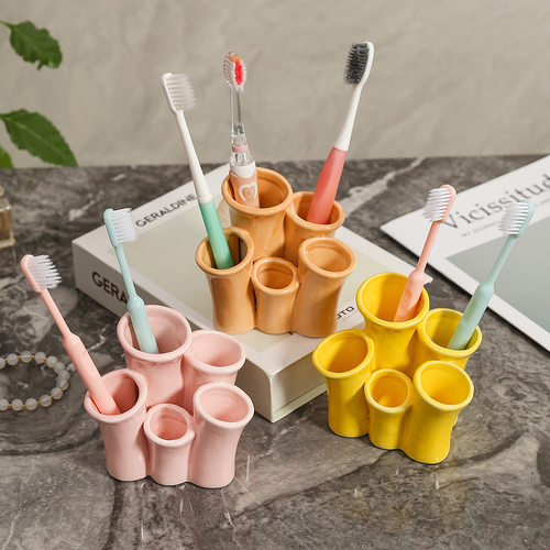 电动牙刷架子牙刷卫生间打孔壁挂式牙膏挂架置物架牙具收纳底座